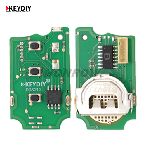 KEYDIY Hyundai style 3 button remote key B19-3 for KD900 URG200 KDX2 KD MAX to produce any model  remote