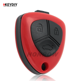 KEYDIY Ferrari style B17-3 3 button remote key for KD900 URG200 KDX2 KD MAX to produce any model  remote . with blade hole