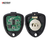 KEYDIY Ferrari style B17-3 3 button remote key for KD900 URG200 KDX2 KD MAX to produce any model  remote . with blade hole