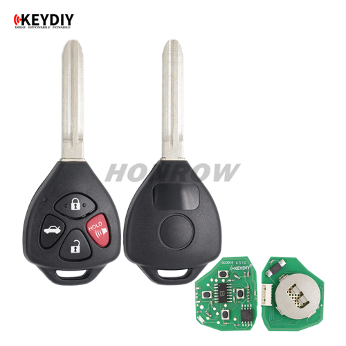KEYDIY Toyota style 3+1 button remote key B05 3+1 for KD900 URG200 KDX2 KD MAX to produce any model remote