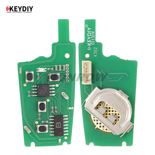 KEYDIY Remote key 3 button B18-3 remote key or KD900 URG200 KDX2 KD MAX to produce any model remote