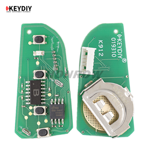 KEYDIY Luxury Garage Remote KDFB02-4 Remote for KD900 URG200 KDX2 KD MAX Auto Key Programmer
