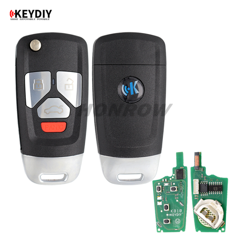 KEYDIY Remote key 3 button NB27 3+1 button Multifunction remote key