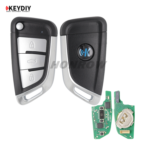 KEYDIY Remote key 3 button NB29 Metal button Multifunction remote key