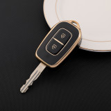 Gold TPU Car Key Cover For Renault Key Protect Case
