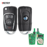 KEYDIY Remote key NB22 3+1 button  Multifunction remote key