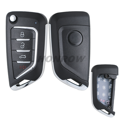 For Cadillac style 4 button smart key shell used for Xhorse VVDI
