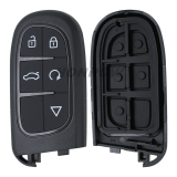 For Jeep style 5 button smart key shell used for Xhorse VVDI
