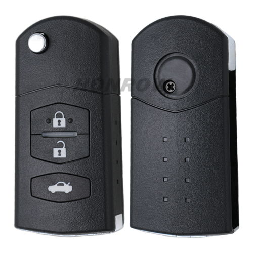 For Mazda flip style 3 button key shell used for Xhorse VVDI