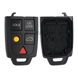 For Volvo XC70 XC90 S60 S70 S80 V70 5 Button Remote Key with 315MHz ID48 Chip FCCID: LQNP2T-APU,Canada: 2306104388