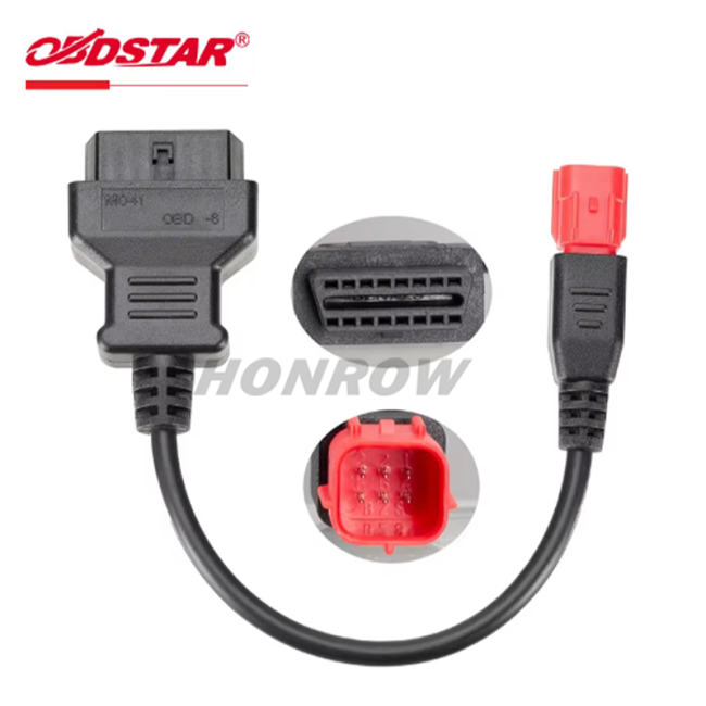OBDSTAR M041 Cable for 2019-Ducati EURO V Motorcycle and Cluster Calibration Function Compatible with MS80/MS50 iScan for Ducati