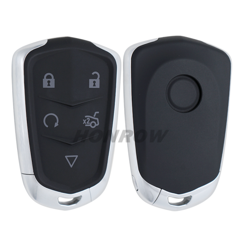 For Cadillac style 5 button smart key shell used for Xhorse VVDI