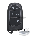 For Jeep style 5 button smart key shell used for Xhorse VVDI