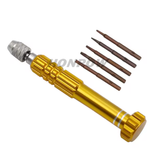 5 in 1 Screwdriver Bit Repair Kit For Open Tool locksmith Disassemble Magnetic Torx Cross Pentalobe Head please choose the color