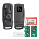 For Honda motorcycle 2 button remote key with 433.92MHz  47chip FCCID: 35111-K1Z-U11 