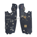 For Audi  MQB 3B flip remote key with ID48 chip 434mhz ASK model black pcb board