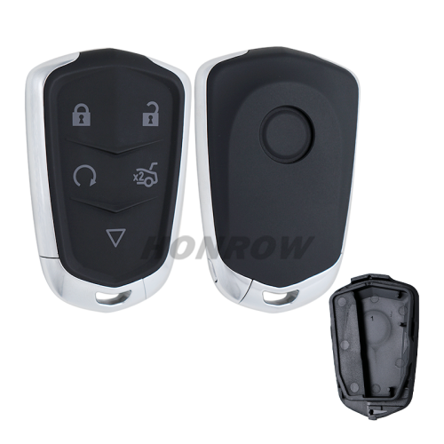 For Cadillac style 5 button smart key shell used for Xhorse VVDI