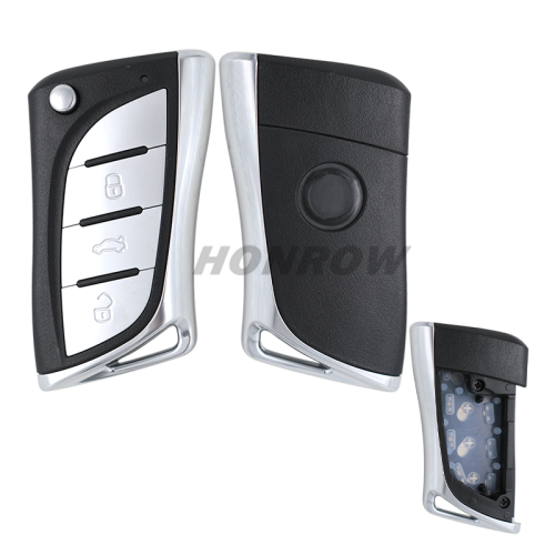 For Lexus flip style 4 button key shell used for Xhorse VVDI