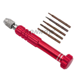 5 in 1 Screwdriver Bit Repair Kit For Open Tool locksmith Disassemble Magnetic Torx Cross Pentalobe Head please choose the color