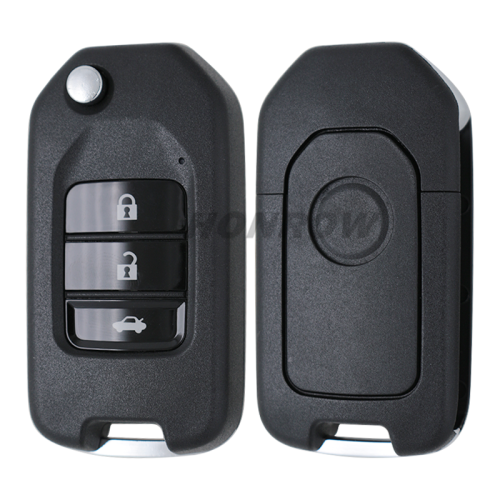 For Honda style 3 button key shell used for Xhorse VVDI