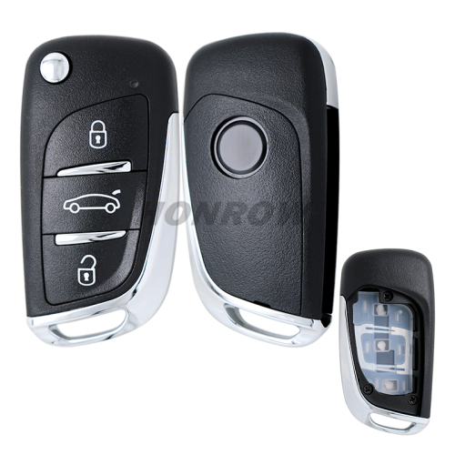 For Peugeot DS style 3 button key shell used for Xhorse VVDI