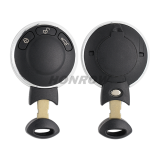 For BMW Mini Cooper Cabrio Clubman Countryman 3 button remote Keyless Smart Car key with 315/433/868MHz PCF7945A / HITAG 2 / 46 CHIP  5WK49331 3456371-01 FCCID: VDO 5WK49331 Please choose the frequency.