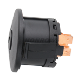 5PIN Riding Lawn Mowers Ignition Switch with Two Keys  Tecreddy Ignition Switch 3 Position with Key for Cub Cadet, Troy-Bilt, MTD, Craftsman, Husqvarna, Delta, JD Riding Lawn Mower 9