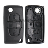 For Cit FSK 4 button flip remote key with VA2 307 blade 433Mhz PCF7941 Chip