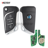 KEYDIY Remote key NB30 3 button Multifunction remote key