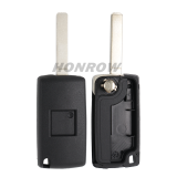 For Cit FSK 3 button flip remote key with VA2 307 blade (With Light button)  433Mhz PCF7941 Chip