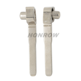 For  Ford 3 button remote key with Hitag Pro chip-434mhz with HU101 blade