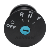 Ignition Key Switch W/2 Keys For EZGO Electic RXV 2008-Up Replaces 605637