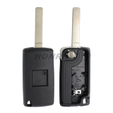 For Cit 2 button flip remote key with VA2 307 blade 433Mhz ID46 PCF7961 Chip FSK Model