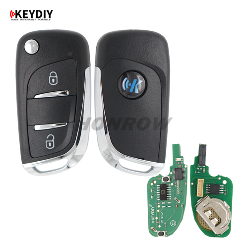 KEYDIY Peugeot style KEYDIY NB11 2 button remote key for KD900 URG200 KDX2 KD MAX
