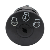 5PIN Riding Lawn Mowers Ignition Switch with Two Keys  Tecreddy Ignition Switch 3 Position with Key for Cub Cadet, Troy-Bilt, MTD, Craftsman, Husqvarna, Delta, JD Riding Lawn Mower 9