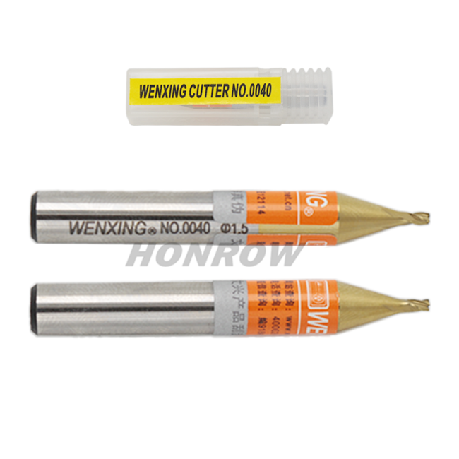 Original WENXING End milling cutter 1.5mm drill bit for vertical key cutting machines
