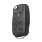 For VW 202AD 2 button remotekey  blank with Screw on the back of the key