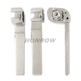 For VW 202AD 2 button remotekey  blank with Screw on the back of the key