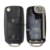For VW 202AD 2 button remotekey  blank with Screw on the back of the key