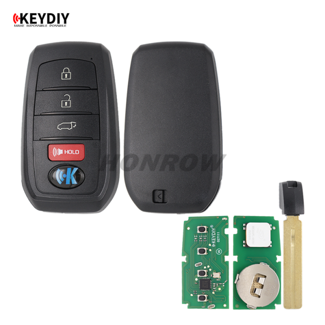 Universal KEYDIY ZB35-4 KD Smart Key Remote for KD-X2 KD Car Key Remote Fit More than 2000 Models