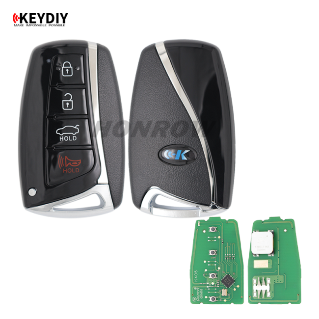 KEYDIY ZB39-4 Universal KD Smart Key Remote for KD-X2 KD Car Key Remote Fit More than 2000 Models