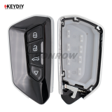 KEYDIY Remote key 4 button ZB25-4 smart key for KD900 URG200 KDX2 KD MAX