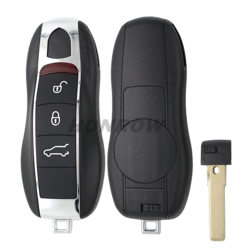 For Por 3 Button remote key blank