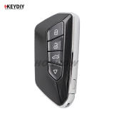 KEYDIY Remote key 4 button ZB25-4 smart key for KD900 URG200 KDX2 KD MAX