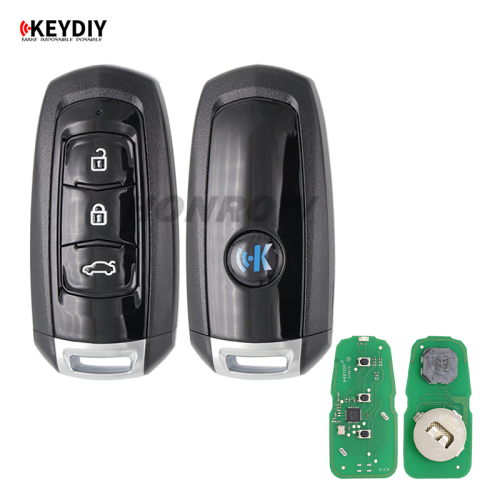 KEYDIY ZB45-3 Universal KD Smart Key Remote for KD-X2 KD Car Key Remote Fit More than 2000 Models