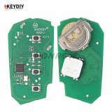 KEYDIY Remote key 4 button ZB25-4 smart key for KD900 URG200 KDX2 KD MAX
