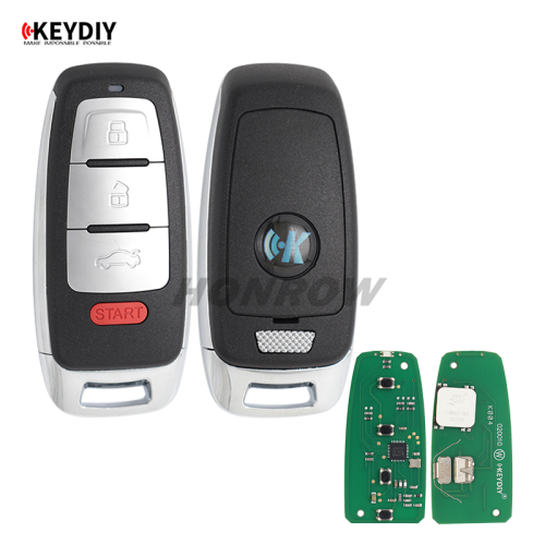 KEYDIY Remote key 5 button ZB08- 4 button smart key for KD900 URG200 KDX2 KD MAX