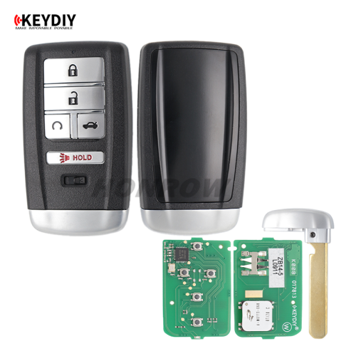 KEYDIY Remote key 3 button ZB14- 5 button smart key for KD900 URG200 KDX2 KD MAX