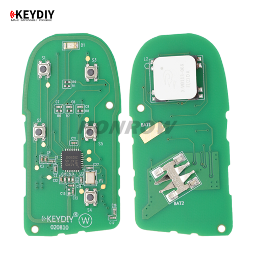 KEYDIY Remote key 3 button ZB16- 5 button smart key for KD900 URG200 KDX2 KD MAX