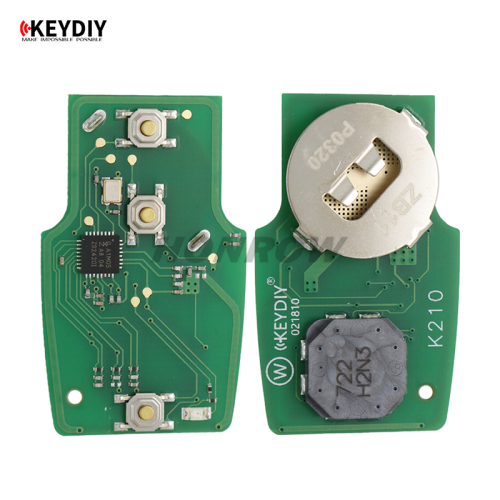 KEYDIY Remote key 3 button ZB11- smart key for KD900 URG200 KDX2 KD MAX